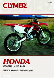 Clymer Repair Manuals for 1997-2001 CR250R - M 437
