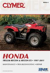 Clymer Repair Manuals for 2002-2007 TRX250TE FOURTRAX RECON ES, 1997-2007 TRX250TM FOURTRAX RECON - 27-M446