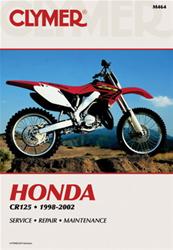 Clymer Repair Manuals for 1998-2002 CR125R - M 464