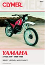 Clymer Repair Manuals for 1982-1983 XT125, XT200, 1980-1984 XT250 - 27-M417