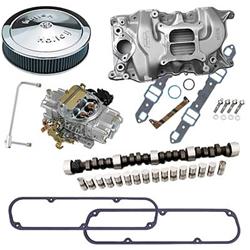 Summit Racing™ Intake Manifold, Carburetor, and Air Cleaner Pro Packs 03-0162