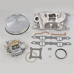 Summit Racing™ Intake Manifold, Carburetor, and Air Cleaner Pro Packs 03-0171