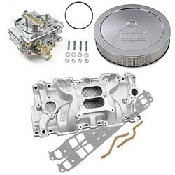 Summit Racing 03-0001 Summit Racing™ Carburetor and Air Cleaner Pro Packs