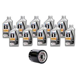10 Quarts Mobil 1 Supercar 0w40 Engine Oil Change Kit for Corvette, Camaro, CTS, CT5, Escalade ESV