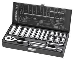 CHANNELLOCK 18-Piece Socket Sets 38182
