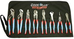 CHANNELLOCK Code Blue 8-Piece Tool Roll Pliers Sets