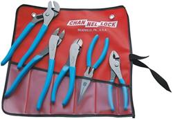CHANNELLOCK 5-Piece Tool Roll Pliers Sets
