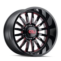 Cali Off-Road Summit Series Gloss Black Wheels 24x14