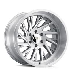 Cali Off-Road Invader Brushed Clearcoat Wheels 22x12