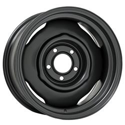 Coker Mopar Standard Satin Black Powdercoated Wheels 15x7