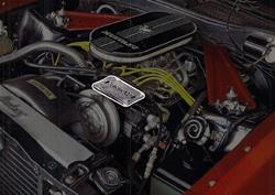 California Pony Cars Air Conditioning Compressor Covers ENG-000-512