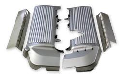 California Pony Cars Finned Fuel Rail Covers for 2005-2010 MUSTANG - ENG-058-547