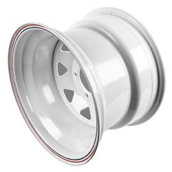 Cragar Nomad I White Wheels 15x10