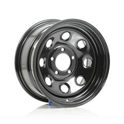 Cragar Soft 8 Black Wheels 15x7