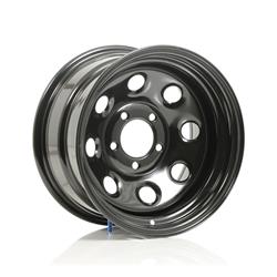 Cragar Soft 8 Black Wheels 15x8