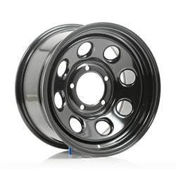 Cragar Soft 8 Black Wheels 16x8