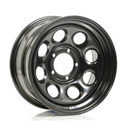 Cragar Soft 8 Black Wheels 17x8