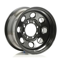 Cragar Soft 8 Black Wheels 17x9