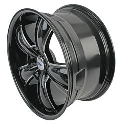 Cragar 615BMBC Series Modern Muscle Gloss Black with Machined Lip Wheels 20x10