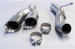 Corsa  Round, Polished 3 Inch Exhaust Tip 14025