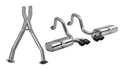 Corsa Sport Exhaust Systems for 1998-2003 CORVETTE - 14111CBBLK
