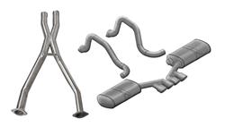 Corsa Sport Exhaust Systems for 1998-2003 CORVETTE - 14139CB