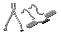 Corsa Sport Exhaust Systems for 1998-2003 CORVETTE - 14139CBBLK