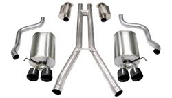 Corsa Sport Exhaust Systems for 2006-2008 XLR - 14156BLK