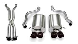 Corsa Sport Exhaust Systems for 2006-2008 CORVETTE - 14169CB4BLK