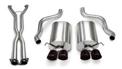 Corsa Sport Exhaust Systems for 2006-2008 CORVETTE - 14169CB6BLK