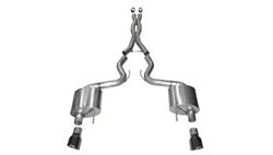 Corsa Xtreme Exhaust Systems for 2015-2017 MUSTANG - 14328BLK