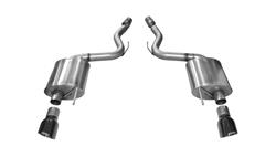 Corsa Touring Exhaust Systems for 2015-2017 MUSTANG - 14329BLK