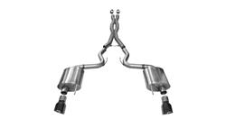 Corsa Sport Exhaust Systems for 2015-2017 MUSTANG - 14332BLK