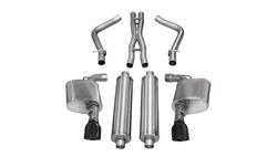 Corsa Xtreme Exhaust Systems for 2012-2014 300, CHARGER - 14464BLK