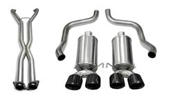 Corsa Xtreme Exhaust Systems for 2006-2008 CORVETTE - 14469CB4BLK