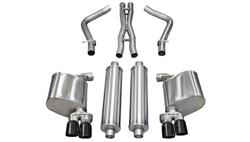 Corsa Xtreme Exhaust Systems for 2011-2014 CHARGER - 14522BLK