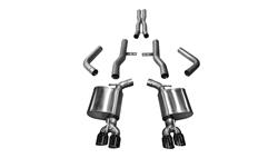 Corsa Xtreme Exhaust Systems for 2017-2023 CHALLENGER - 21006BLK
