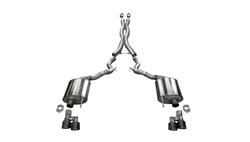 Corsa Sport Exhaust Systems for 2018-2023 MUSTANG - 21047BLK