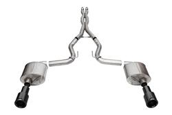 CORSA Performance - Exhaust Systems for 2024 MUSTANG - 21255CFBLK