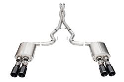 Corsa Xtreme Valved Exhaust Systems 21260BLK