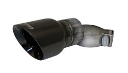 Corsa  Round, Black 2.50 Inch Exhaust Tip TK002BLK