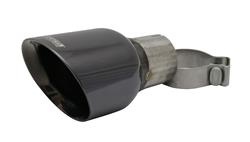 Corsa  Round, Black 2.75 Inch Exhaust Tip TK008BLK