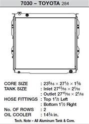 CSF Racing Radiators for 2000-2006 TUNDRA - 7030