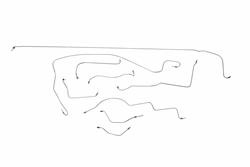 Classic Tube Pre-Bent Brake Line Kits for 1961-1967 3000 - AH1004-OE