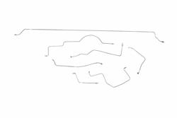 Classic Tube Pre-Bent Brake Line Kits for 1953-1956 100 - AH1008-OE