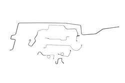 Classic Tube Pre-Bent Brake Line Kits BB1051-OE-1