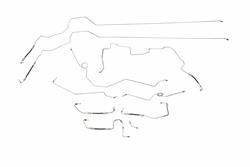Classic Tube Brake Lines, Direct Fit BU1053-SS