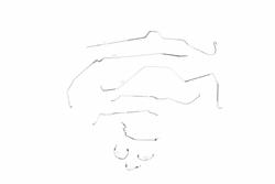 Classic Tube Pre-Bent Brake Line Kits for 1967 CAMARO - CA1004-SS