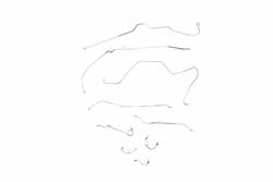 Classic Tube Pre-Bent Brake Line Kits for 1967 CAMARO - CA1006-SS