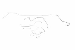 Classic Tube Brake Lines, Direct Fit CA1068-OE